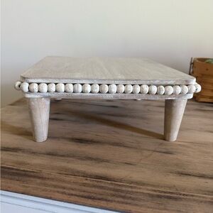 Rustic Wooden Display Stand